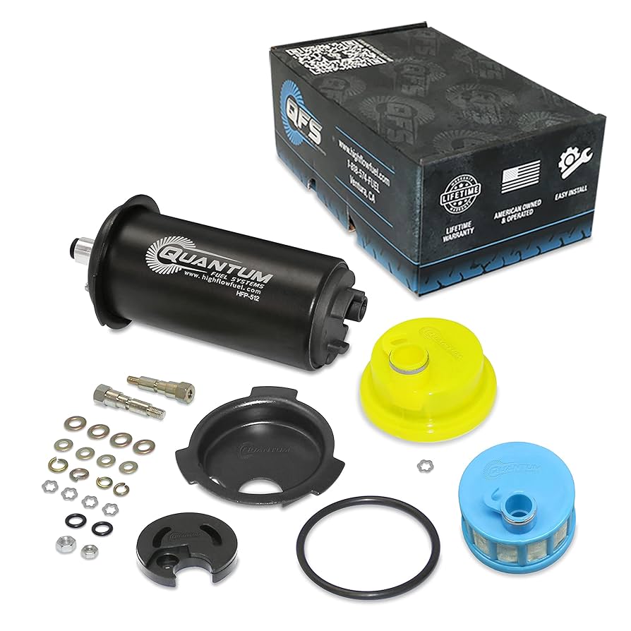 Amazon.com: QFS oem Marine/Outboard Fuel Pump w/Strainer
